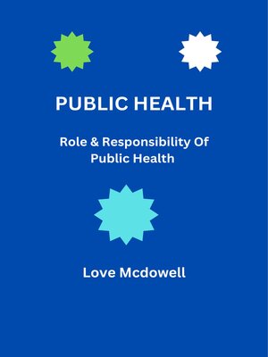 cover image of Public health